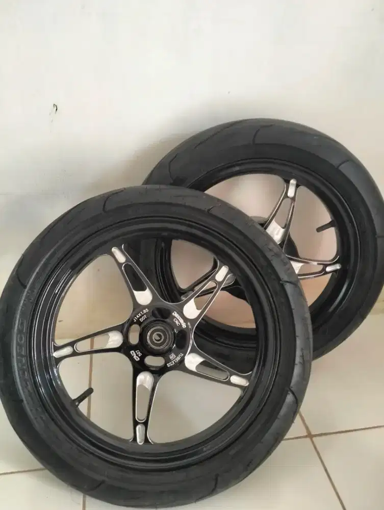 Velg KSPEED BINTANG LAUT RING 14& BAN Donat ZENEOS