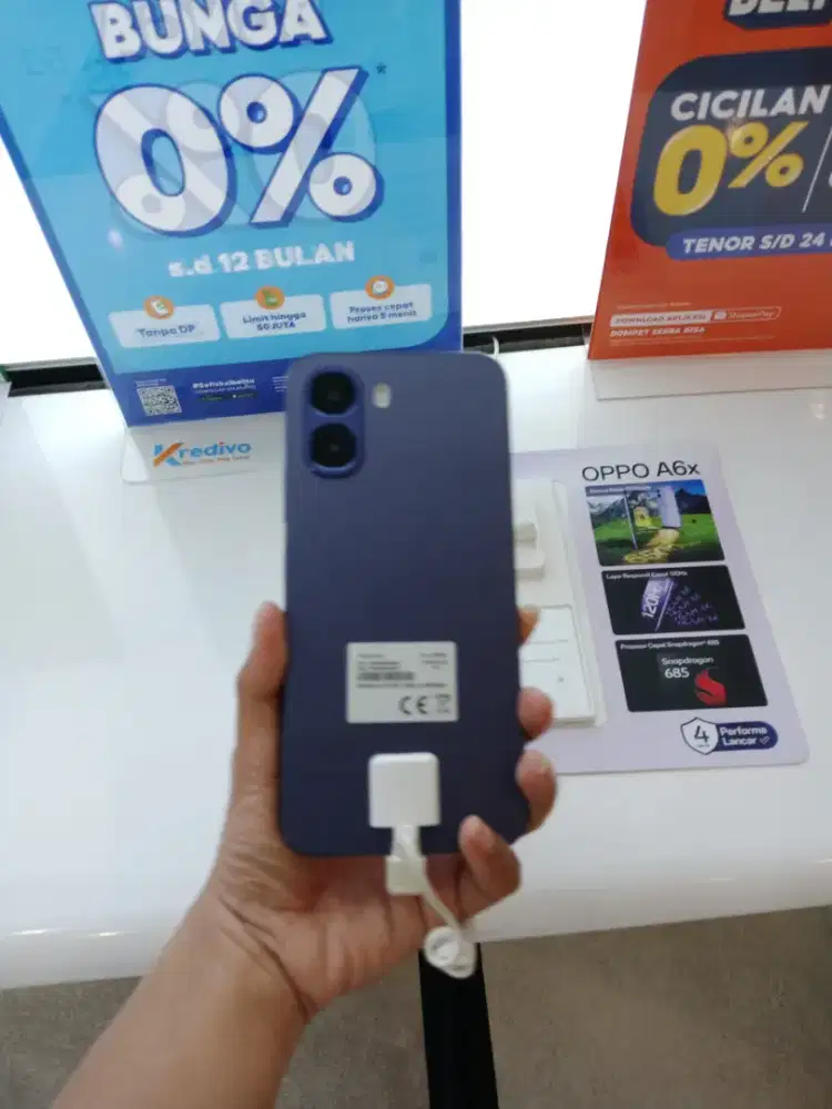 Oppo A6x ram 4+4/64gb 6+6/128gb