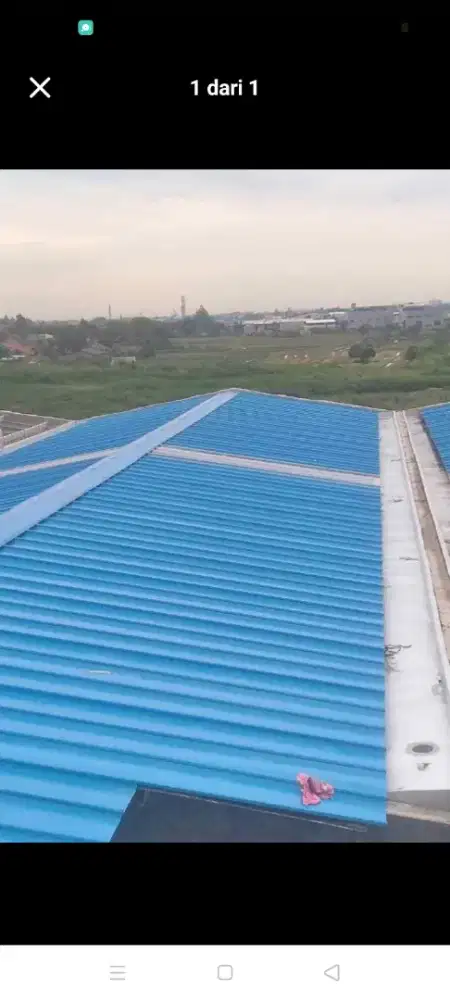 Atap bocor kanopi atap bajarigan terpasang dll bergaransi