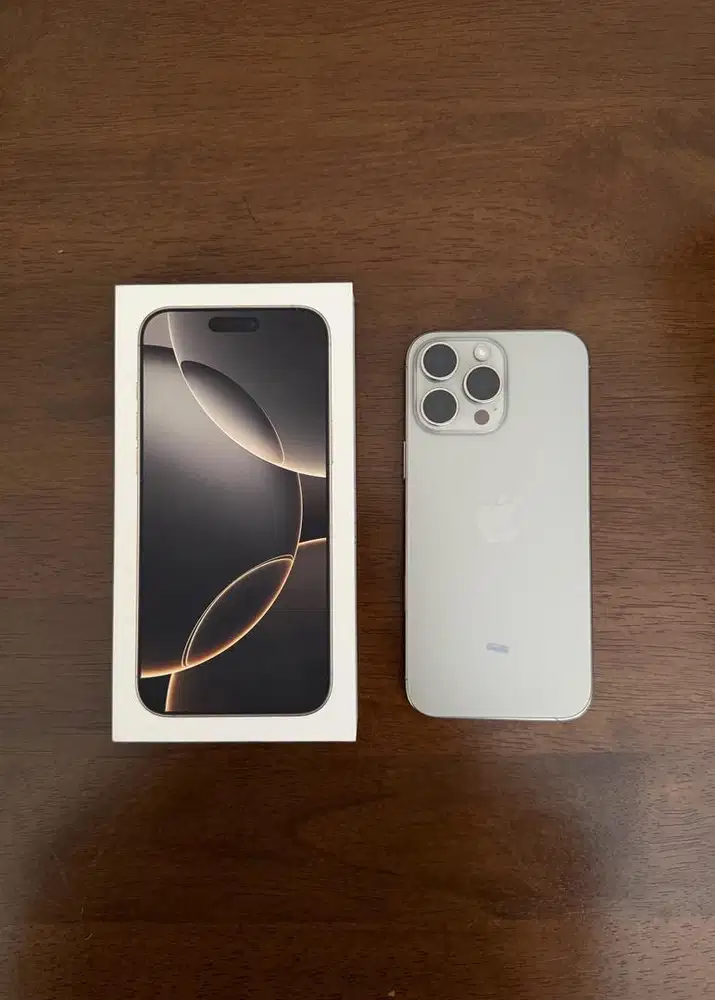 iPhone 16 Pro Max 512 Natural Titanium Ex-Digimap Garansi s.d. Jul 26