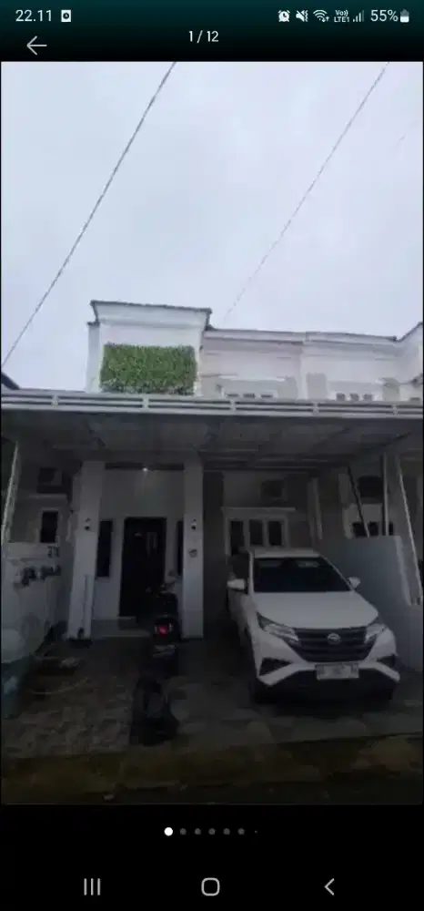 Rumah dijual perumahan kenten resort