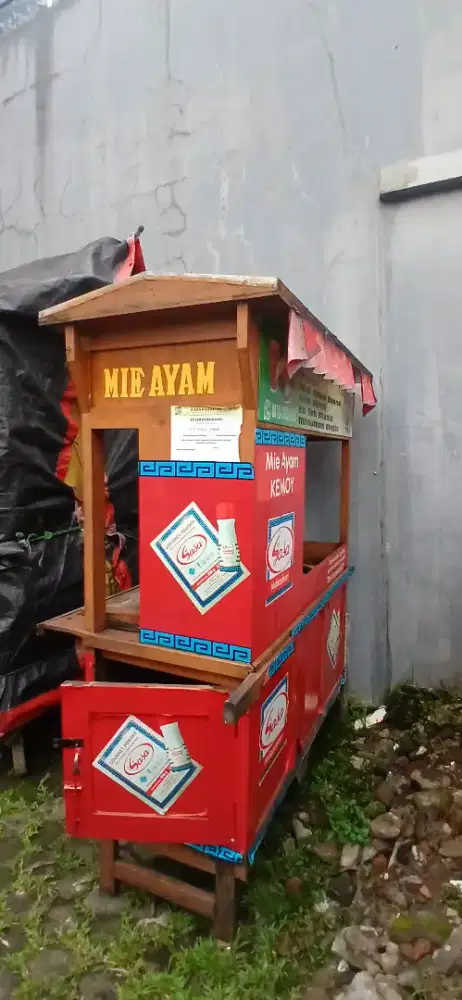 Gerobak Mie Ayam Bekas