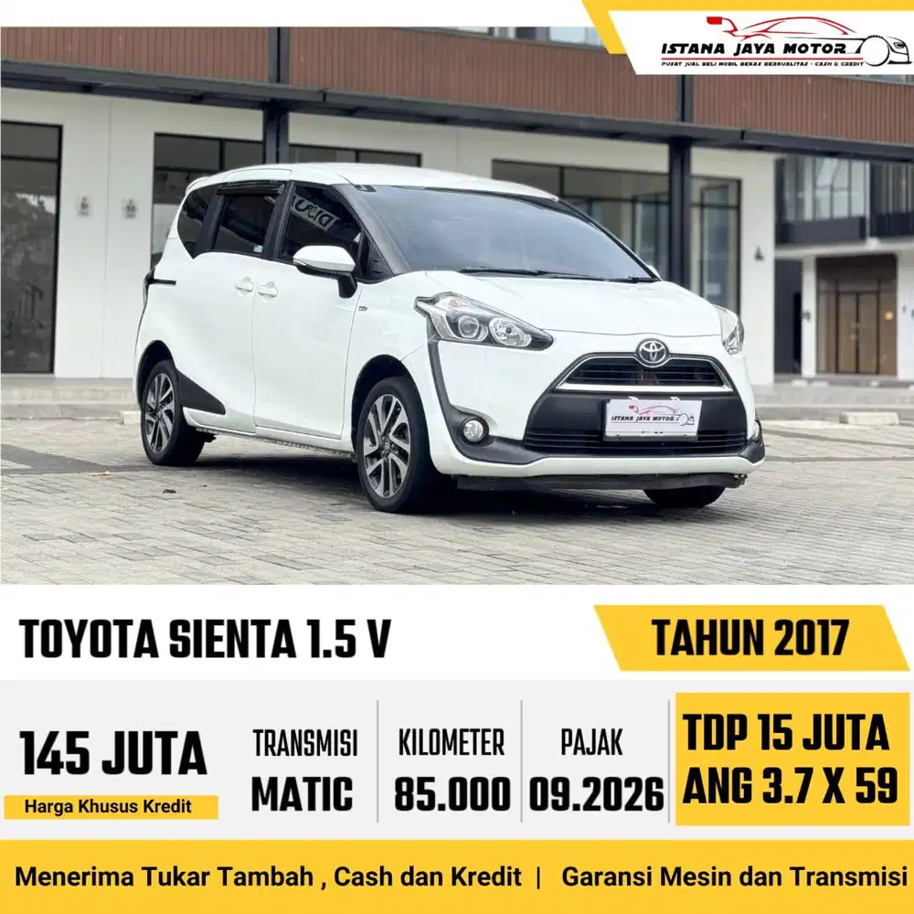 TOYOTA SIENTA 1.5 V CVT 2017