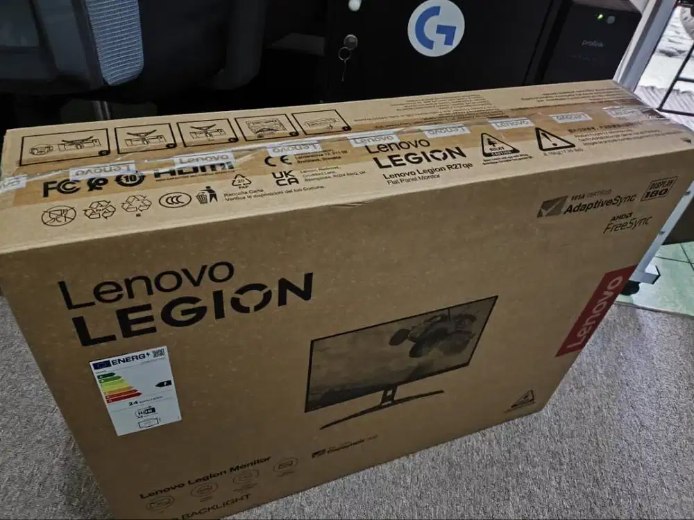 Monitor Lenovo Legion R27qe 2K QHD 180Hz Gaming Monitor 27 IPS
