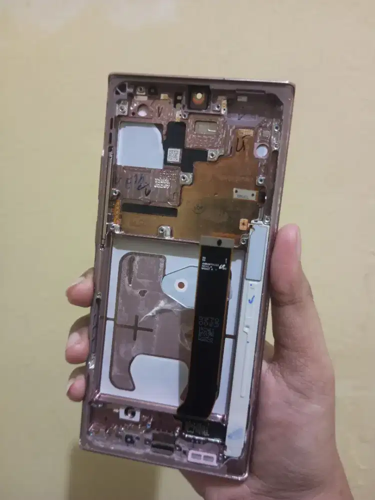 Lcd Samsung note 20 ultra minus garis