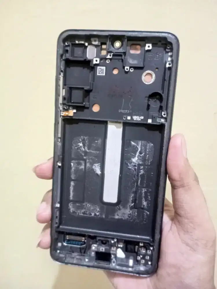 Lcd samsung s21 fe ori copotan minus garis