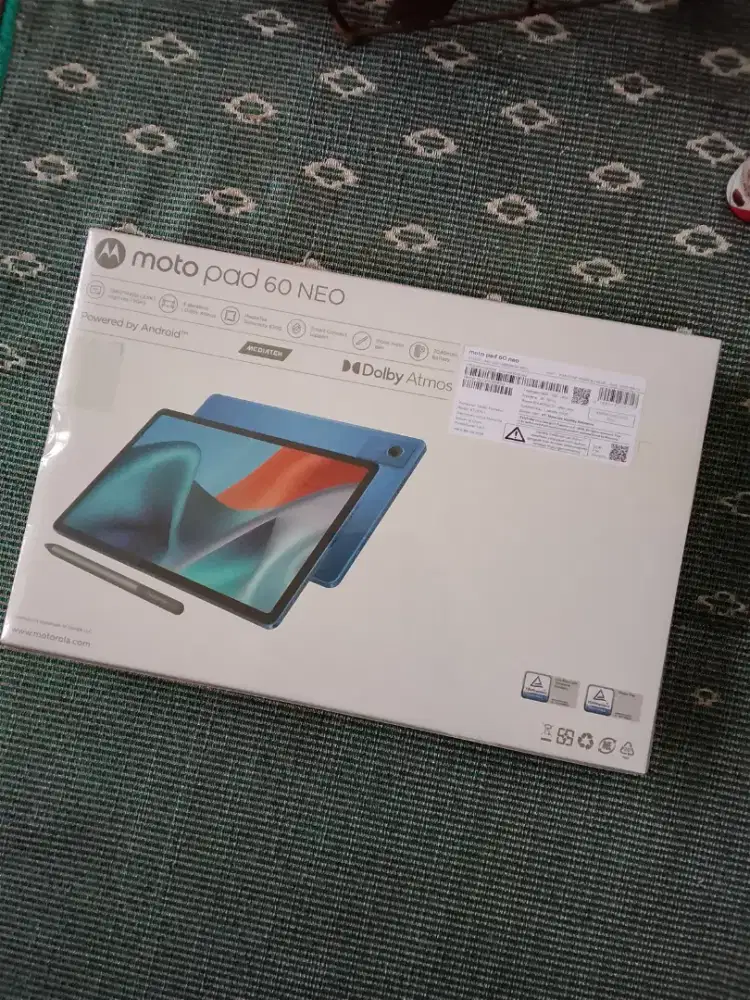 Baru Motorola Motopad 60 Neo+pen bawaannya tab tablet