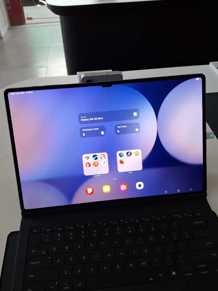 Samsung TAB S10 ULTRA 5G Include Keyboard + Cover dan Free Speaker