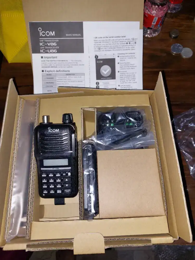 Jual HT Icom V86 Original 