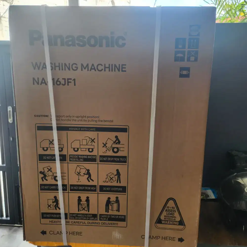 Mesin Cuci Panasonic NA16JF 8kg Front Loading