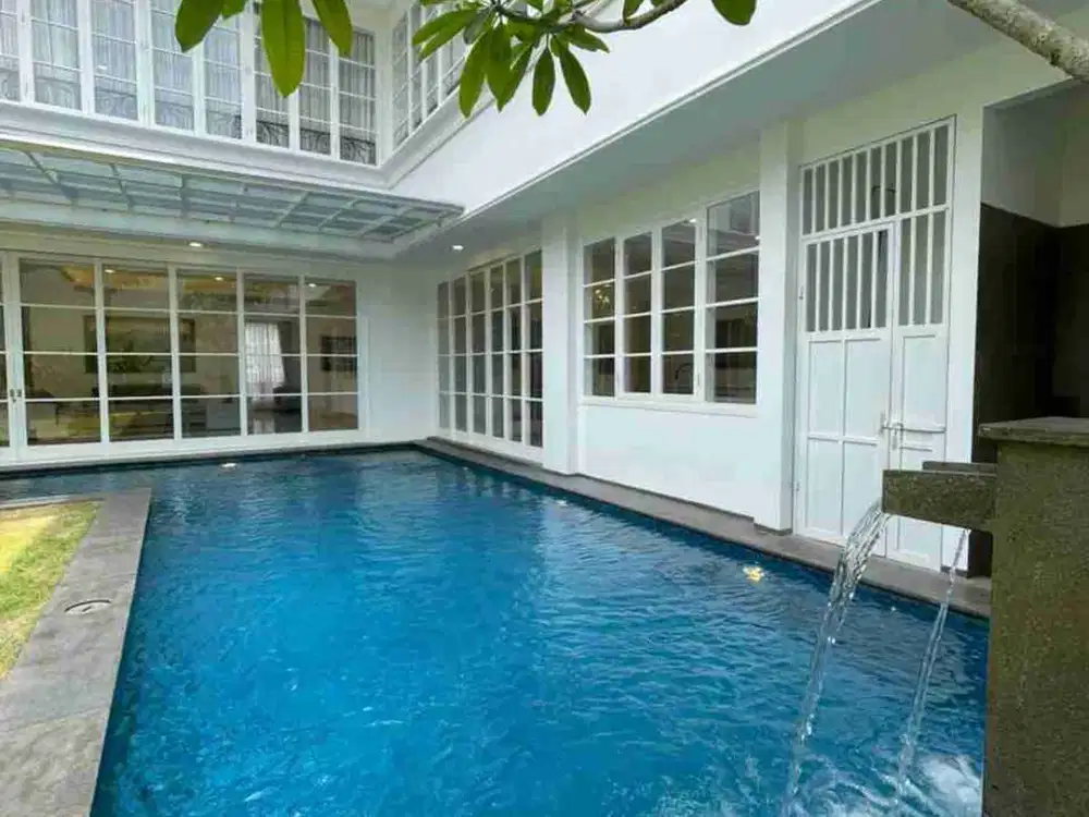 dijual rumah mewah kemang jakarta selatan baru jadi