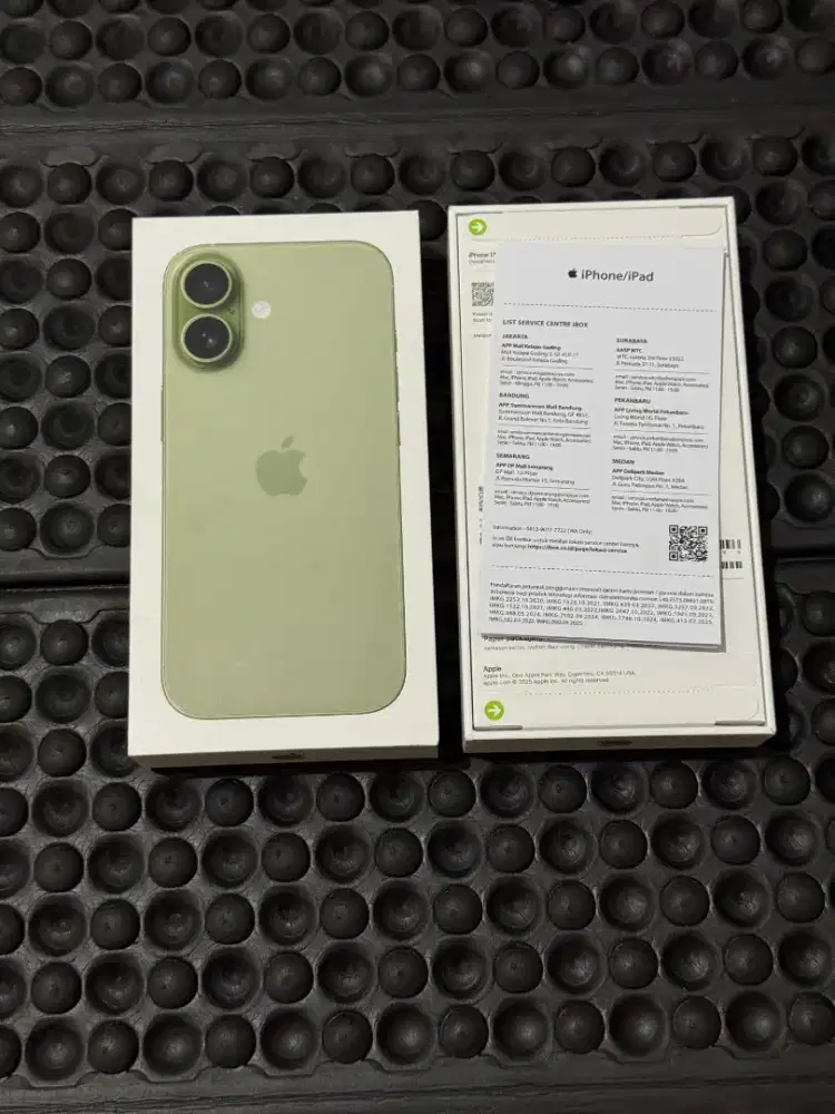 Iphone 17 Baru, ibox 256gb segel, resmi