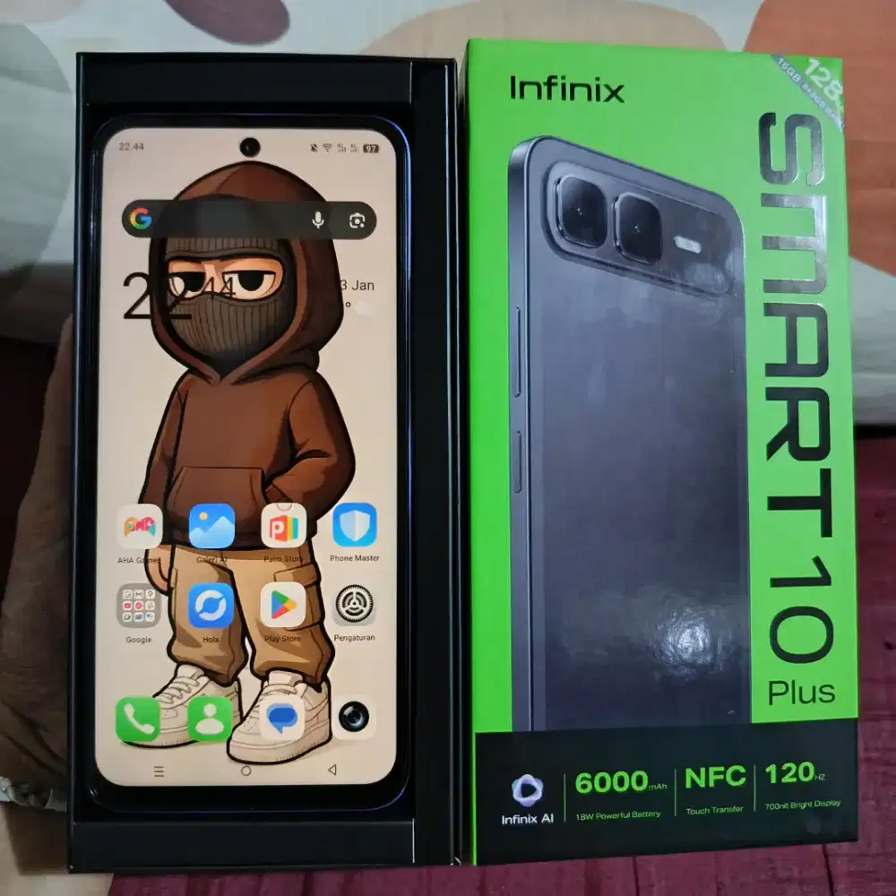 Infinix Smart 10 Plus 8/128 fullset