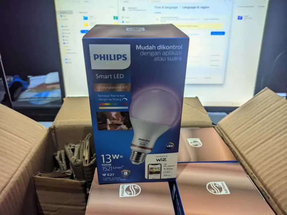 Philips Smart WiFi LED 13W harga per 1 pcs