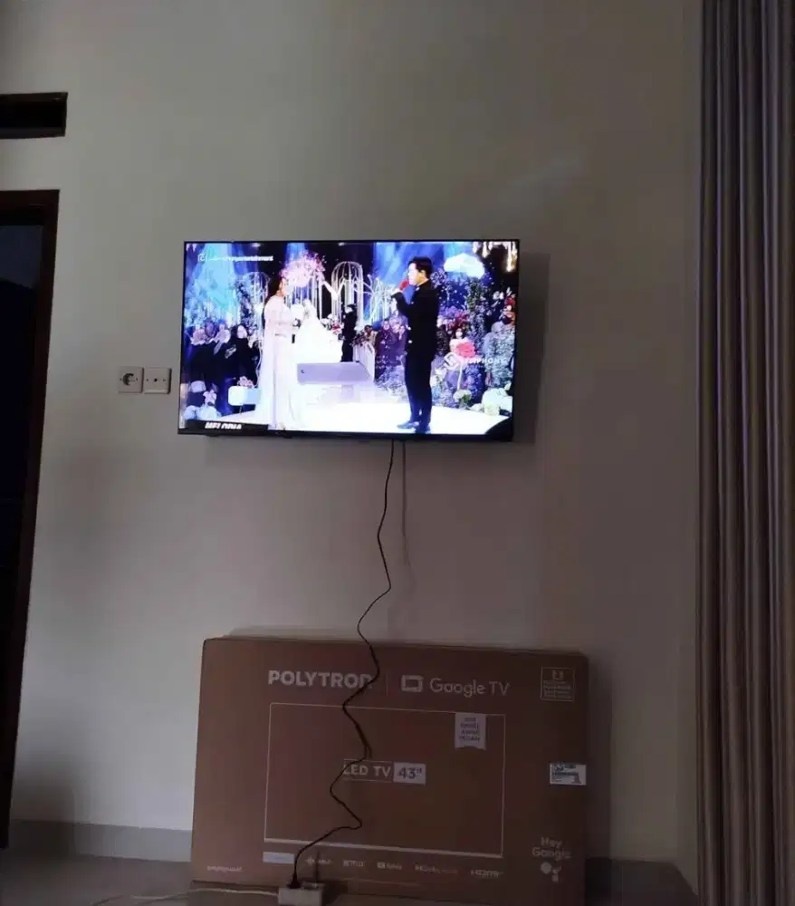 BRACKET TV RUANGAN, BREKET TV, BRAKET TV, BRIKET TV/GANTUNGAN TV bjm