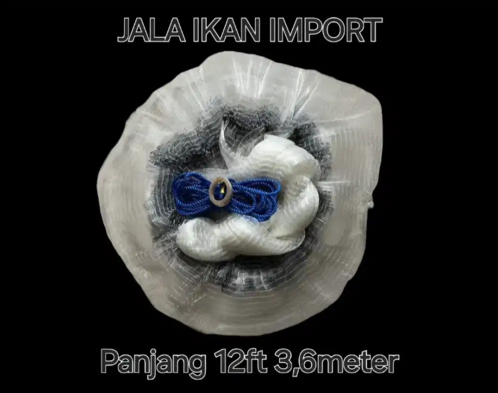 Jala Ikan Import 12ft Panjang 3,6m