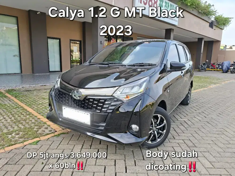 DP 5jt‼️ Calya 1.2 G MT Black Mica 2023 Calya g mt 2022 sigra Rmt 2023