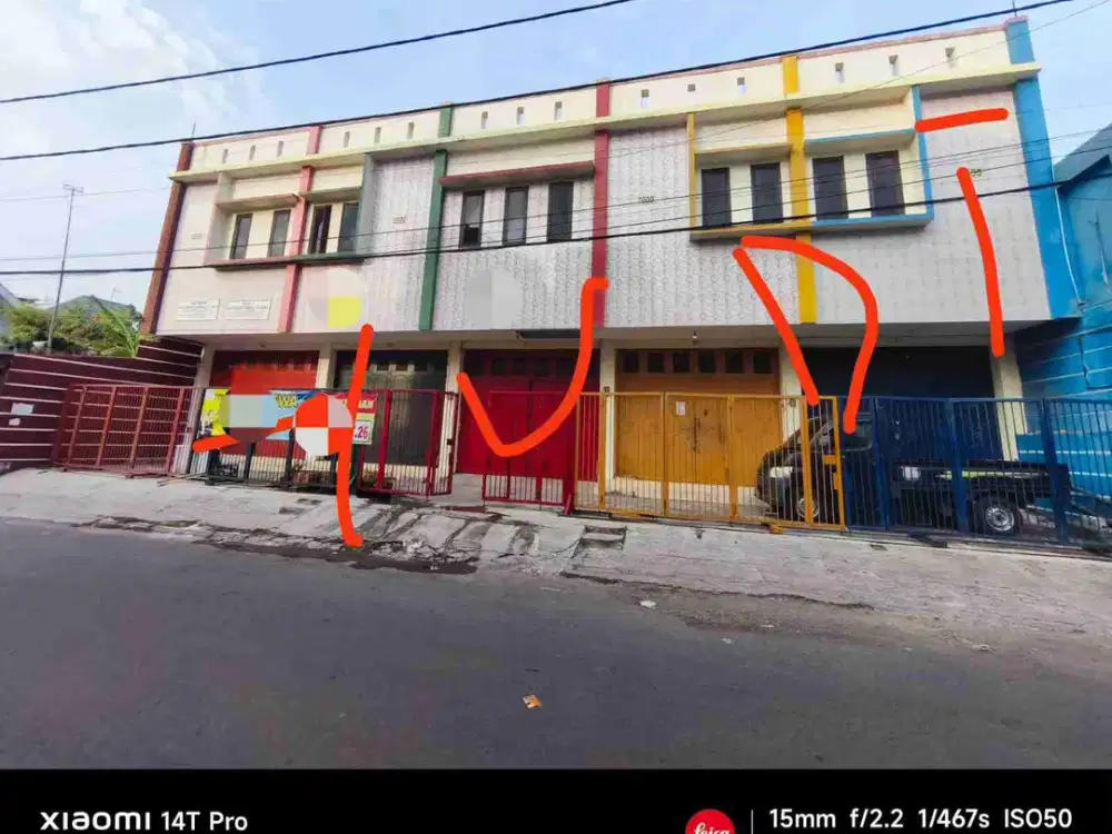 Ruko murah siap pakai di pusat kota Cirebon, akses jalan lebar