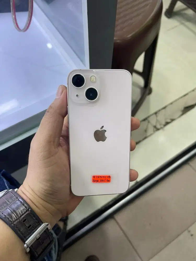 IPHONE 13 MINI 128GB PINK RESMI IBOX