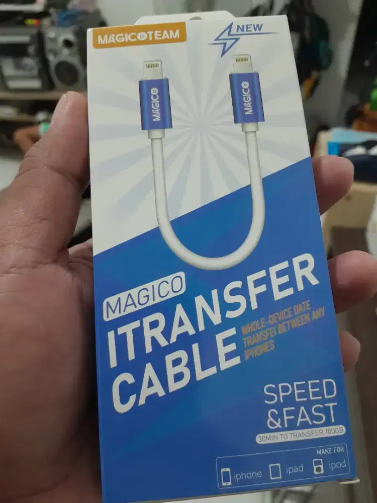 Kabel Magico Transfer data file iphone to iphone lighting to lighting