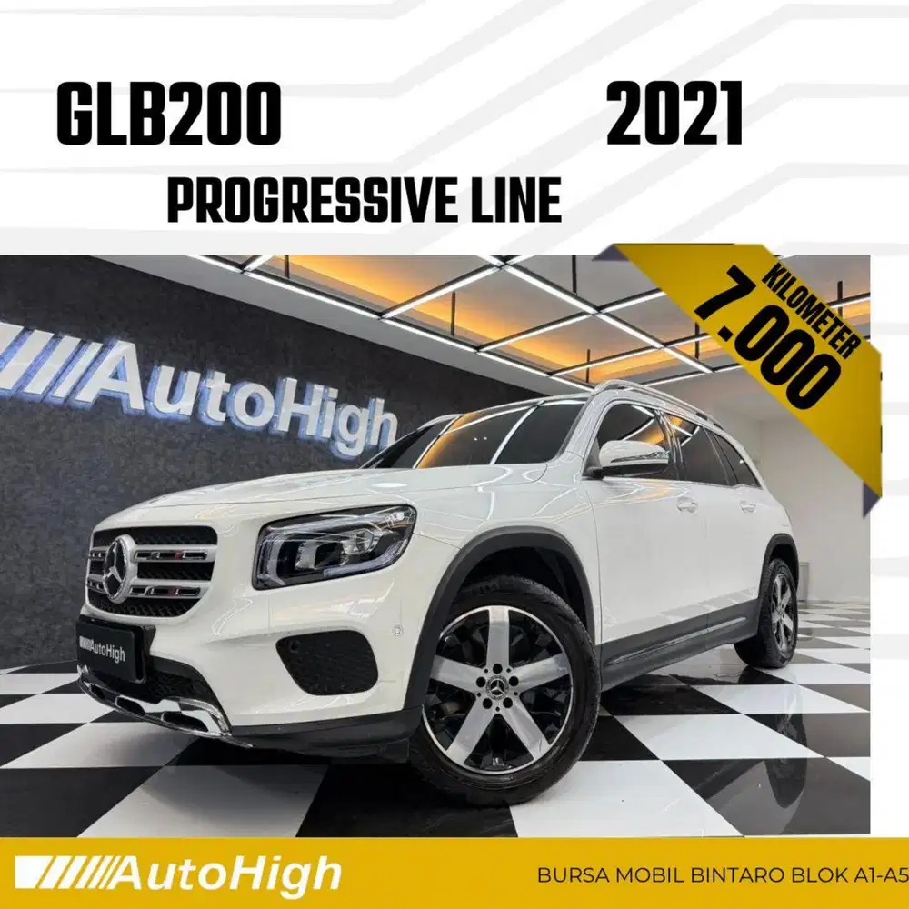 DP10% [Km7.000] GLB200 2021 White / GLB 200 Reg 2022 #AUTOHIGH