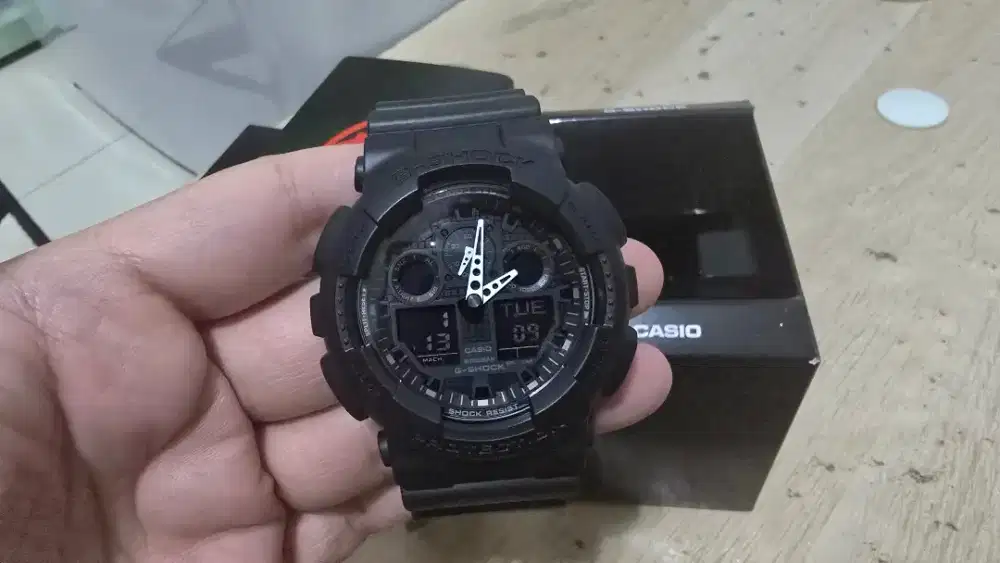 G-Shock GA-100-1A1DR black original
