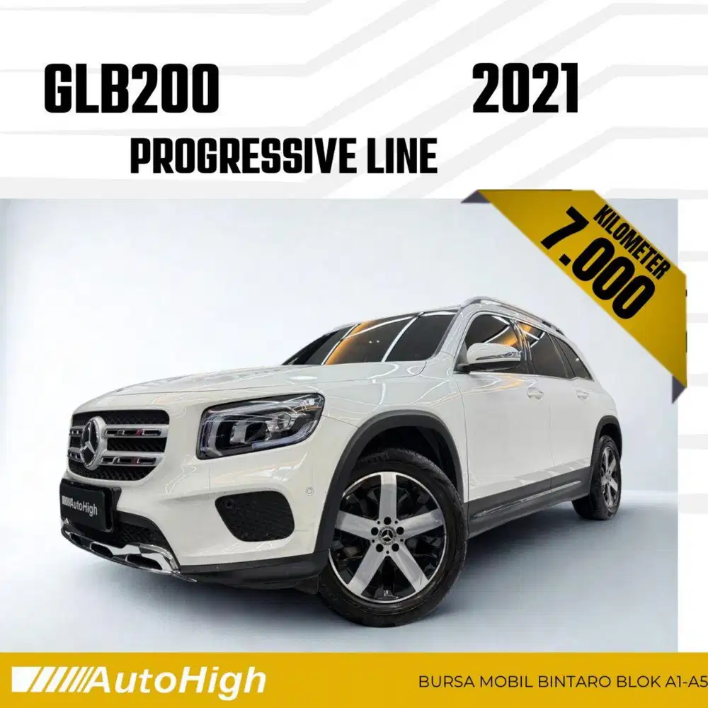 DP10% [Km7.000] GLB200 2021 White / GLB 200 Reg 2022 #AUTOHIGH