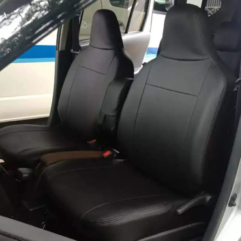 Sarung Jok 3 Baris Mobil Calya/Sigra Bahan Syntesis Ples Pasang