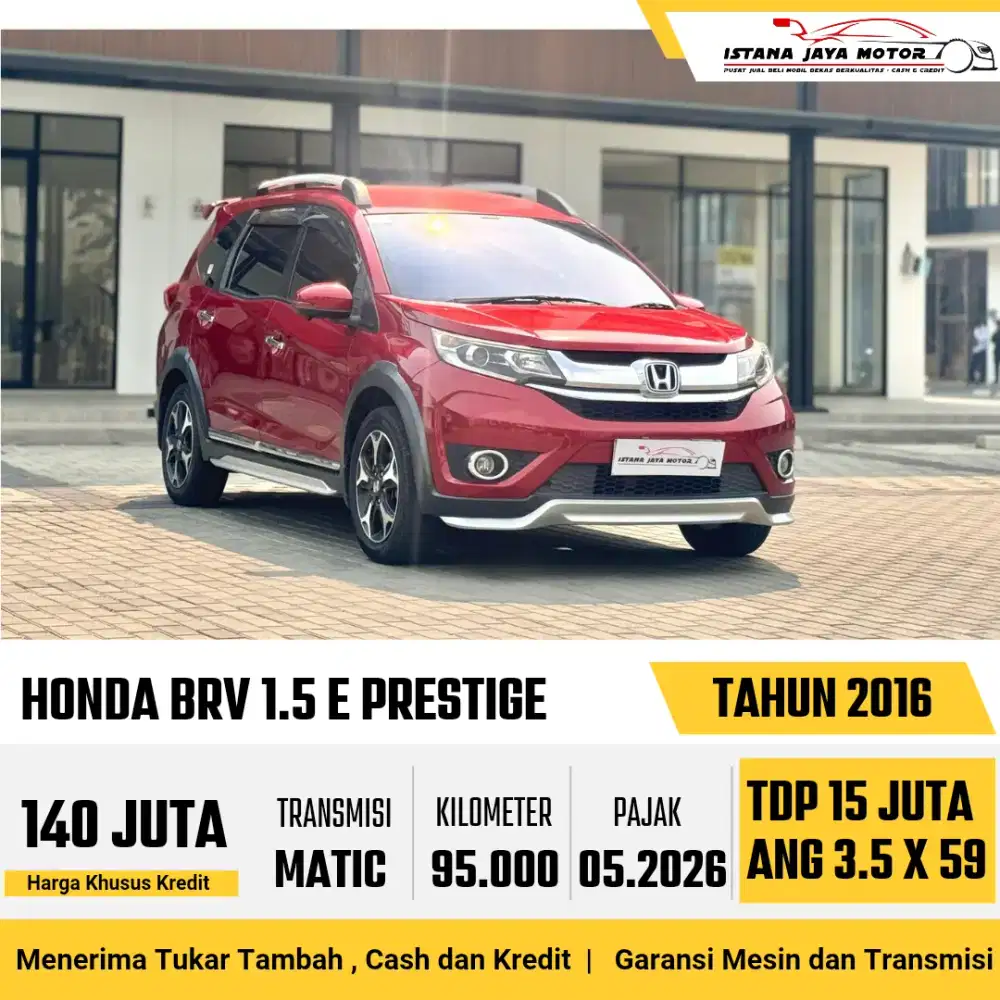 HONDA BRV 1.5 E PRESTIGE 2016