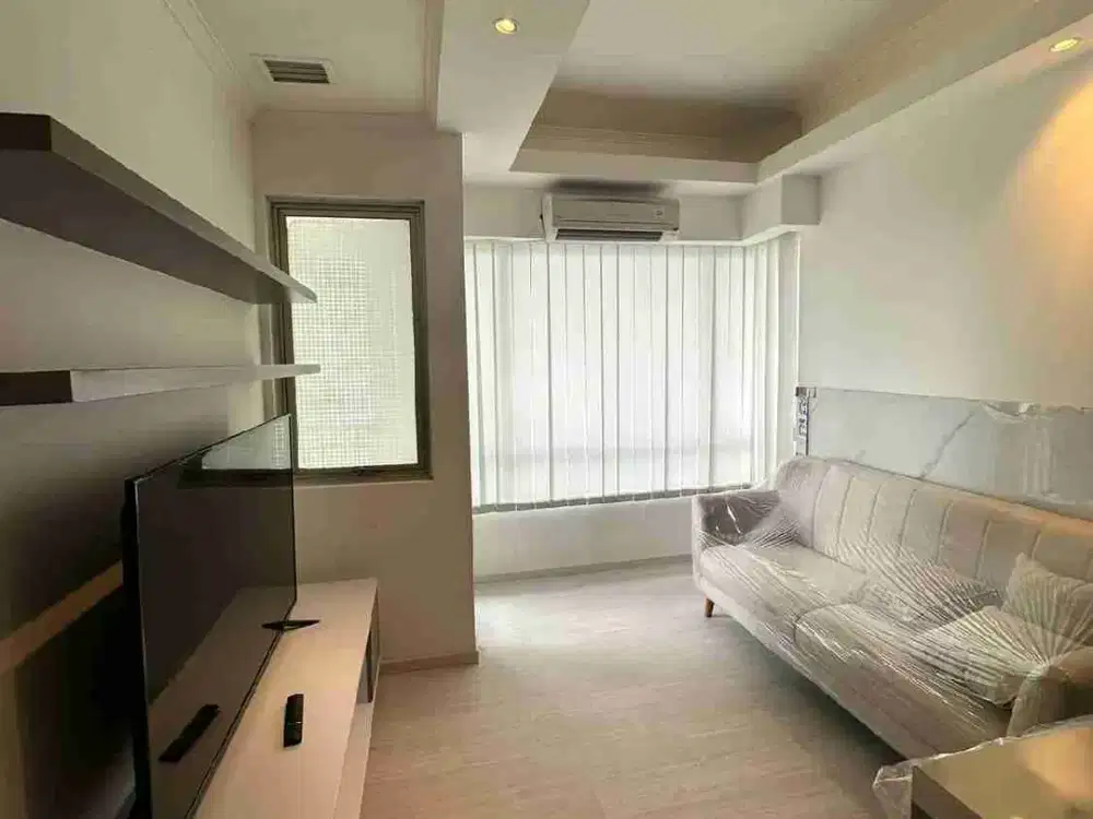 Jual Apartemen Sudirman Park 2 Kamar Tidur Siap Huni Full Renovasi