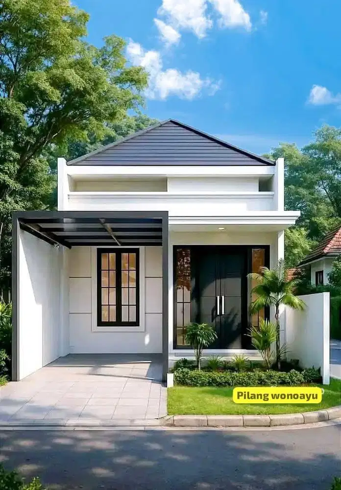 Rumah murah pilang wonoayu pojok hook  tupe 36/94
