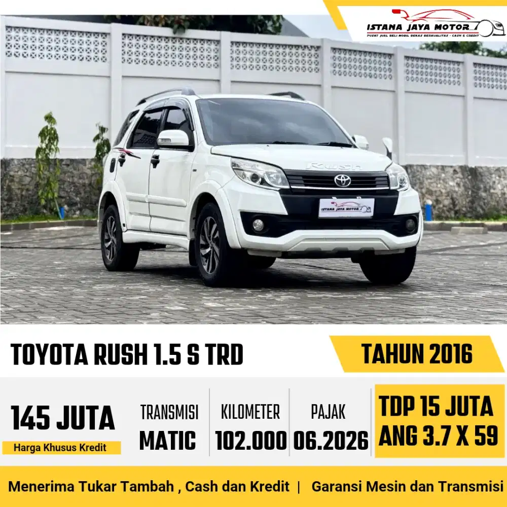 TOYOTA RUSH 1.5 TRD SPORTIVO 2016