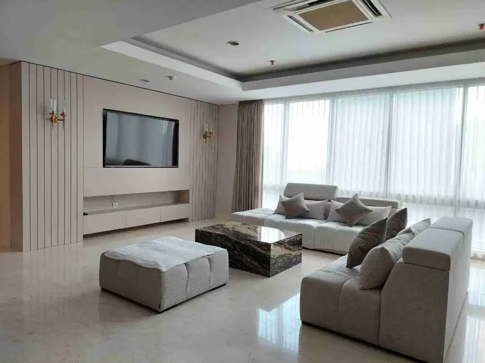 Sewa Apartemen The Grove Suites Tower Masterpiece 3+1 Bedroom Full Furnished Private Lift