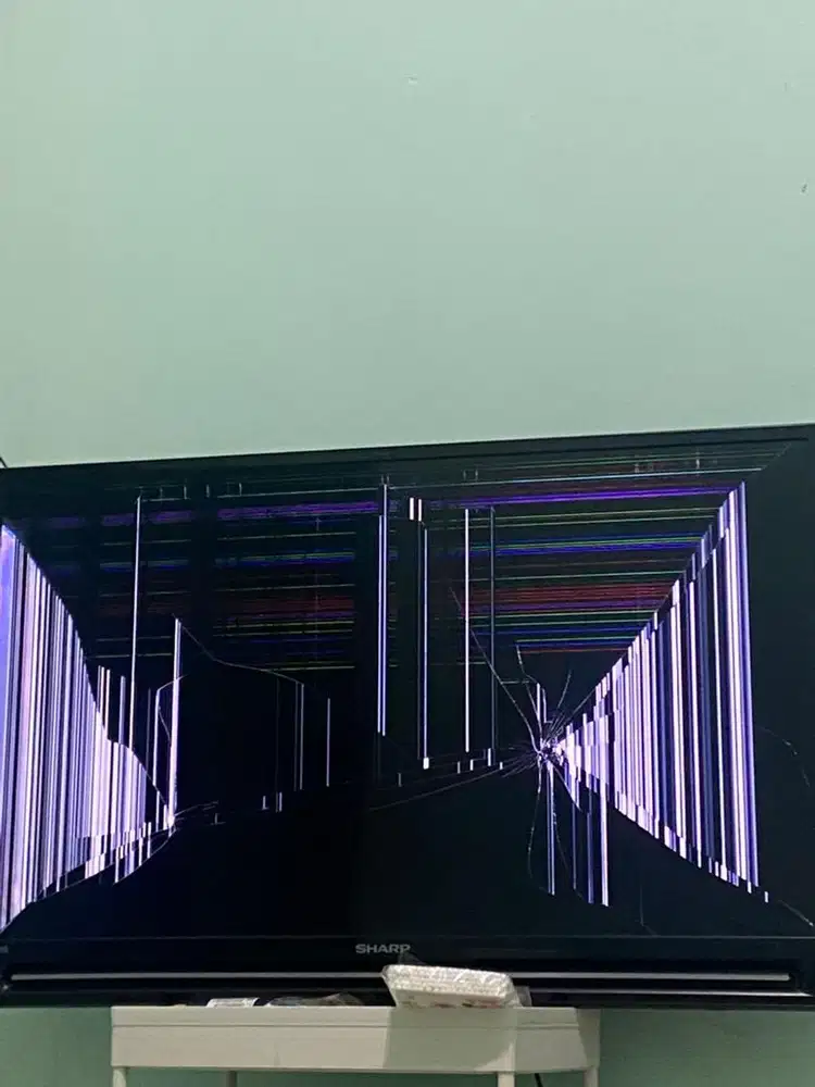 Djual tv sharp 32 inc smart tv