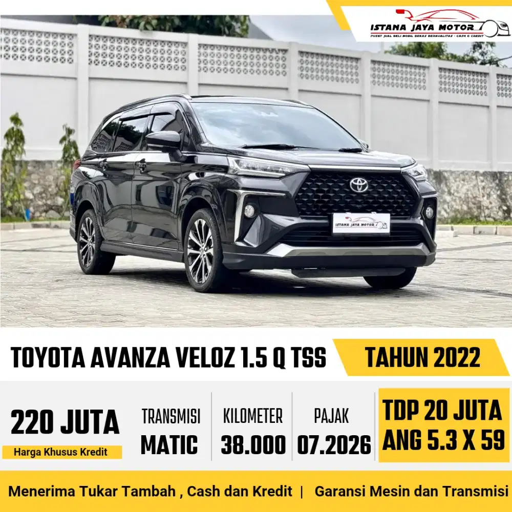 TOYOTA AVANZA VELOZ 1.5 Q TSS 2022