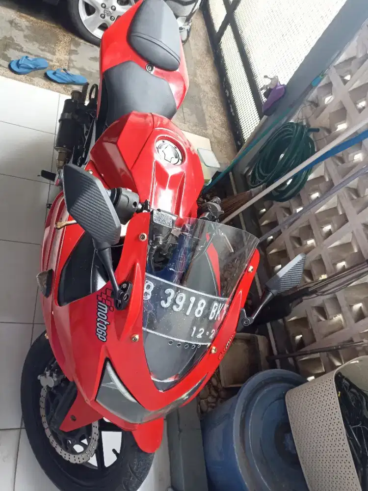 Ninja 250r CBU merah