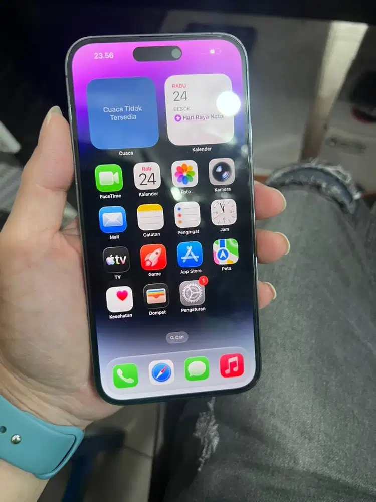 Iphone 14 promax 128 ibox fullset mulus original harga net aja
