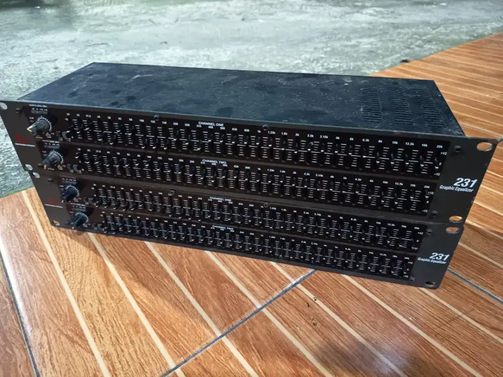 Equalizer DBX 231.Ada 2 unit.Second normal, segel. Wa:
