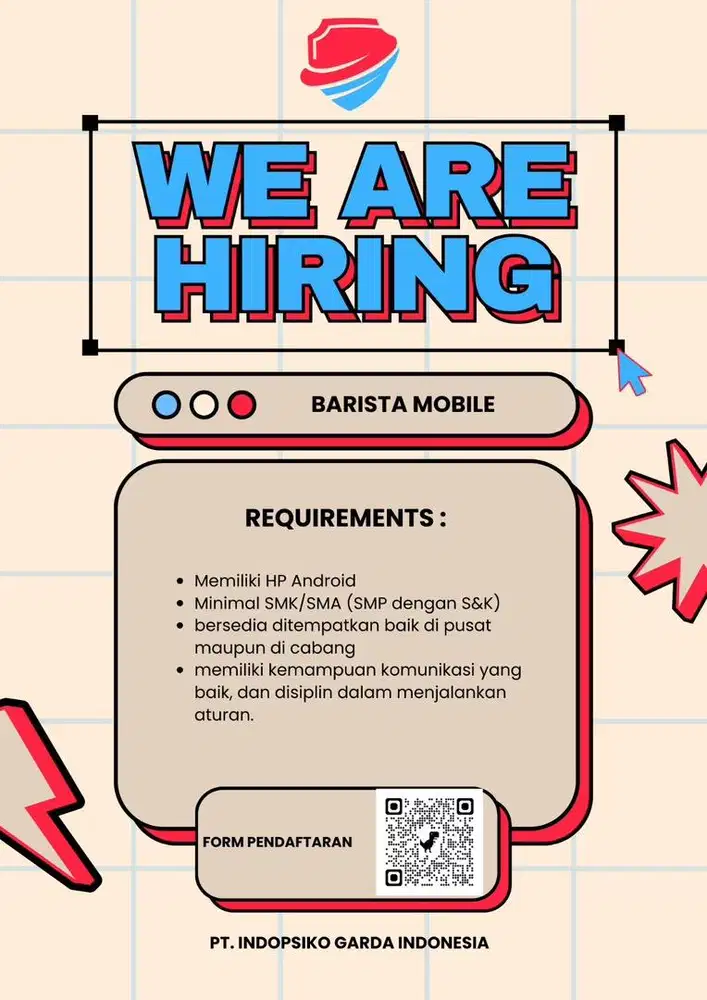 Lowongan Pekerjaan Barista Mobile
