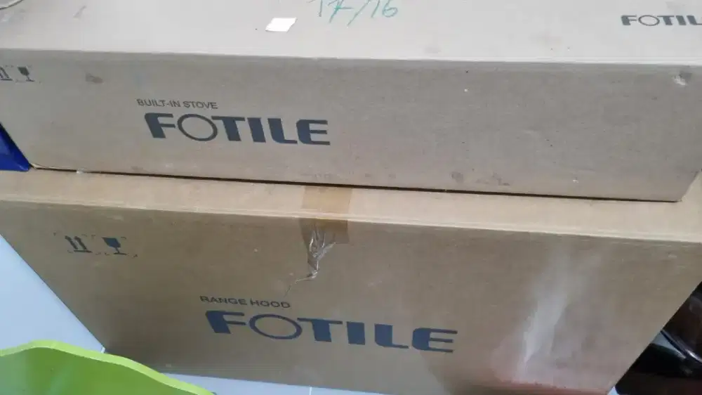 Kompor dan Cooker Hood Merk FOTILE baru