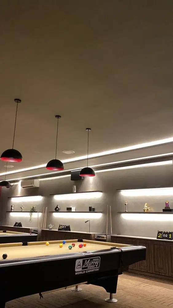 table billiard sepaket stick & bola