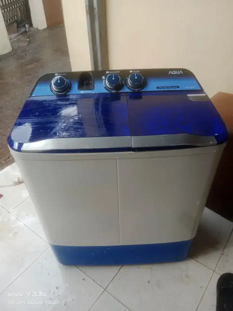 Mesin cuci merk aqua 8.8kg