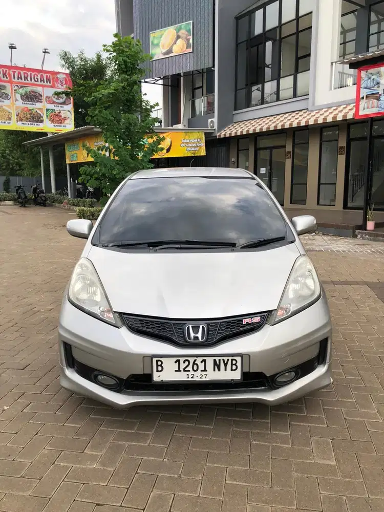 honda jazz RS at matic 2012 silver