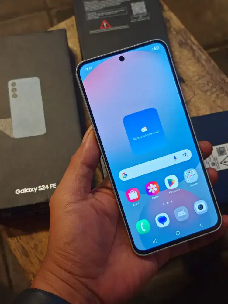 Samsung S24 Fe Sein Ram 8 Internal 256 Mulus Fullset Original