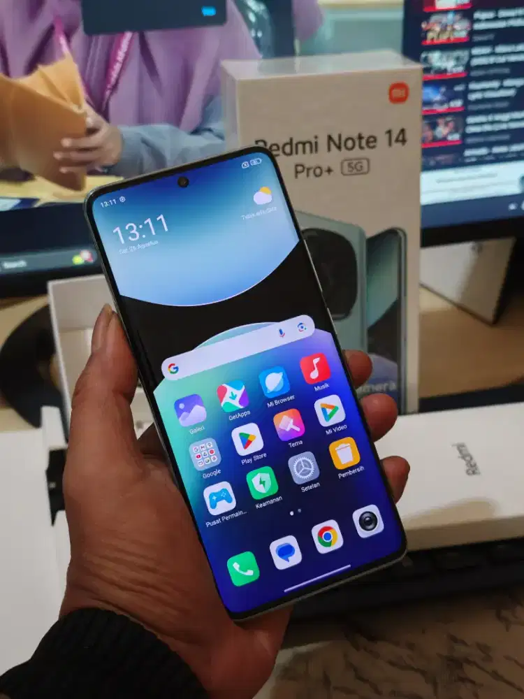 Redmi Note 14Pro Plus Ram 12 Intenal 512 Mulus Fullset Original