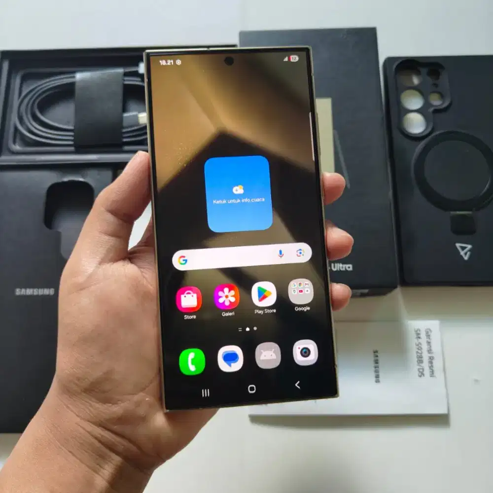 Samsung S24 Ultra 5G Sein Ram 12 Internal 256 Mulus Fullset Ori
