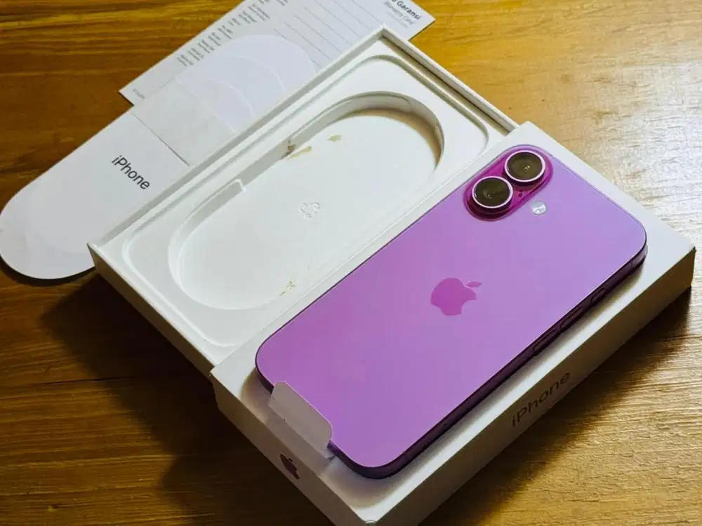 iPhone 16 128GB iBox BH97% Garansi Agustus 2026