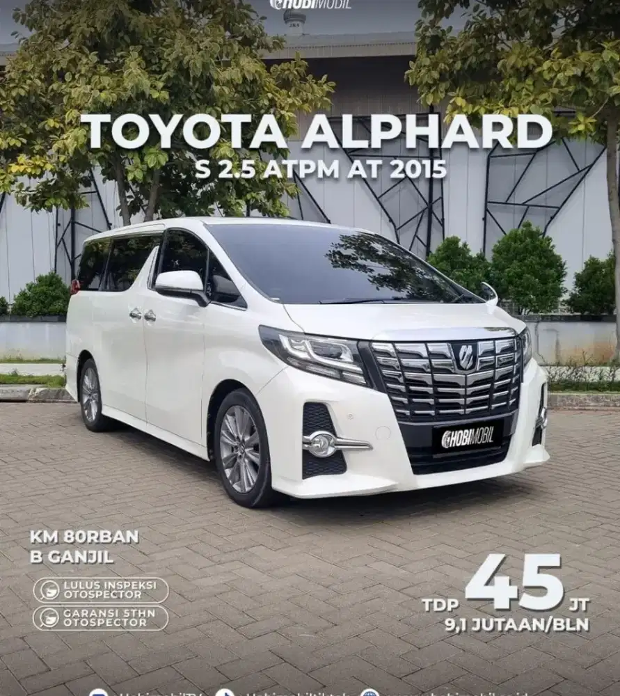 Alphard S 2.5 ATPM AT Pmk 2016