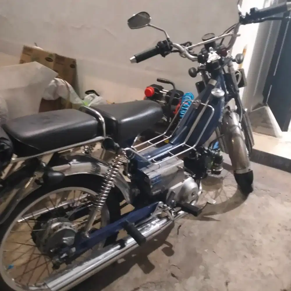 Motor antique full modifikasi