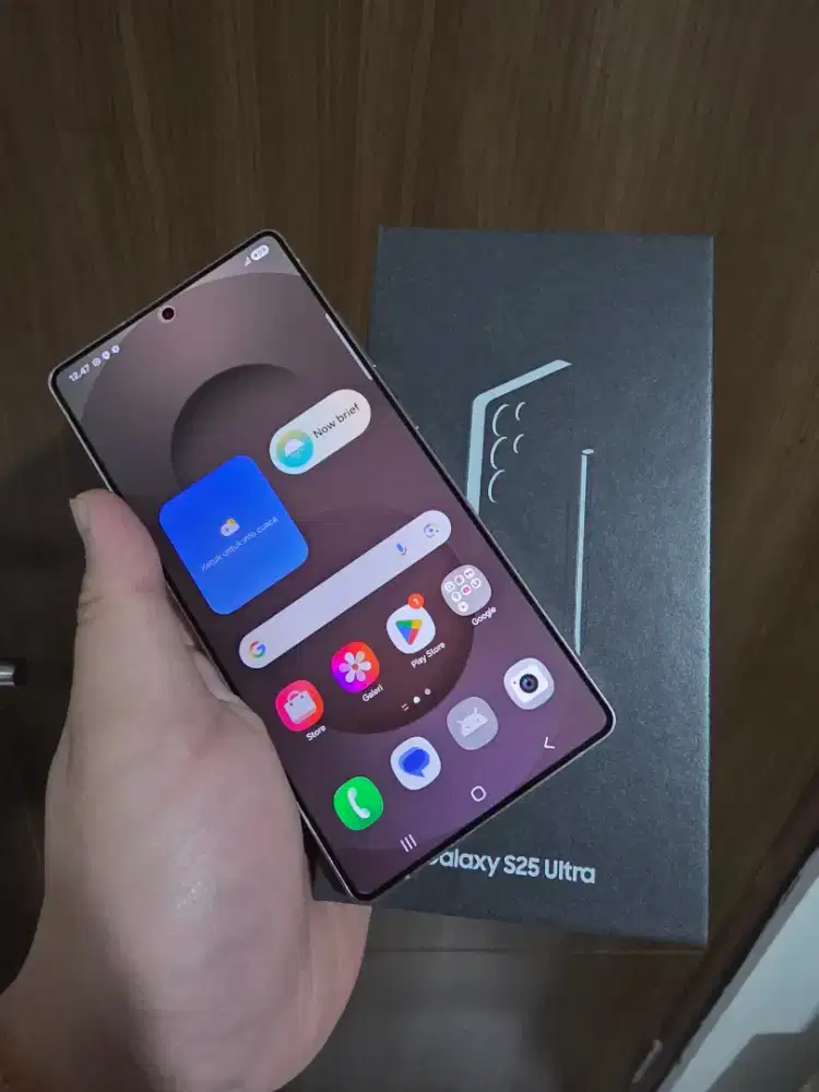 Dijual Samsung S25 ultra Ram 12/512GB PinkGold